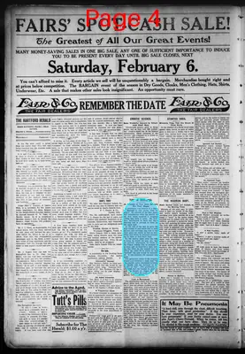 Page thumbnail for The Hartford Herald