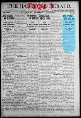 Page thumbnail for The Hartford Herald
