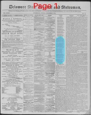 Page thumbnail for Delaware State Journal And Statesman