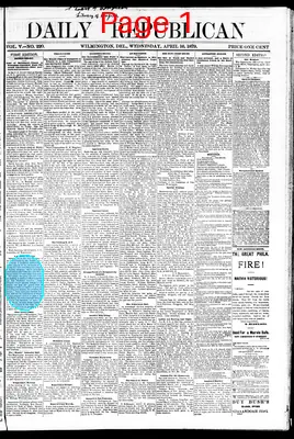 Page thumbnail for Daily Republican