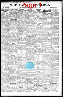 Page thumbnail for Daily Republican