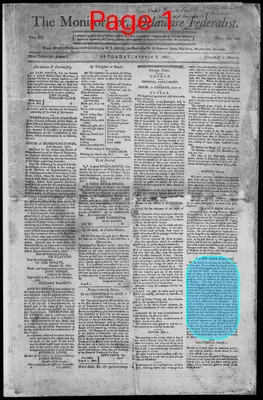 Page thumbnail for The Monitor, Or, Delaware Federalist