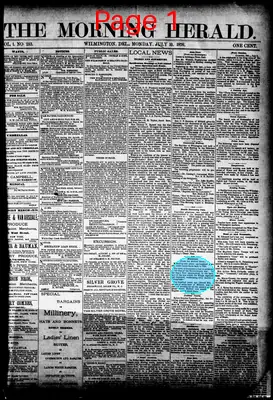 Page thumbnail for The Morning Herald