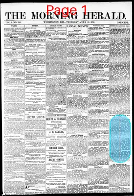 Page thumbnail for The Morning Herald