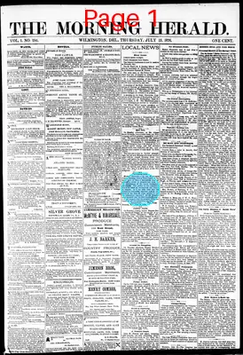 Page thumbnail for The Morning Herald
