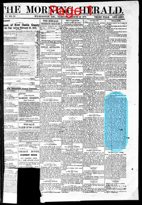 Page thumbnail for The Morning Herald