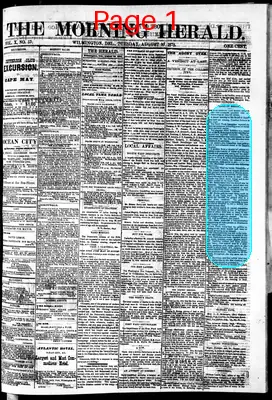 Page thumbnail for The Morning Herald