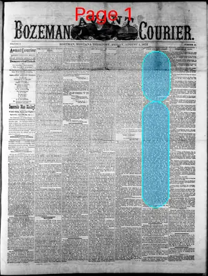 Page thumbnail for Bozeman Avant Courier