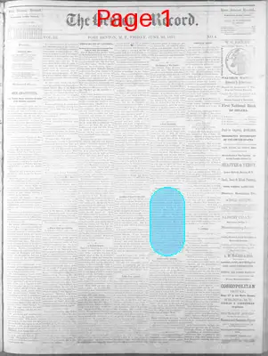 Page thumbnail for The Benton Record
