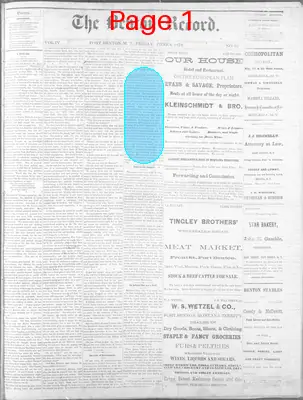 Page thumbnail for The Benton Record