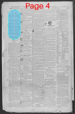 Page thumbnail for Kentucky Gazette And General Advertiser