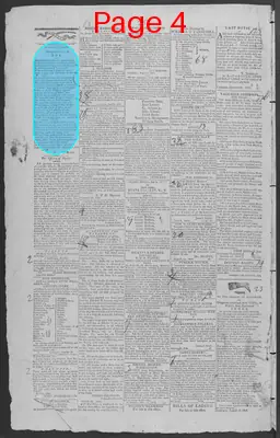 Page thumbnail for Kentucky Gazette And General Advertiser