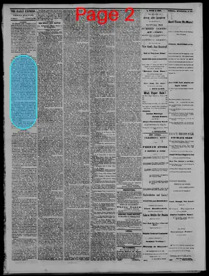Page thumbnail for The Daily Wabash Express
