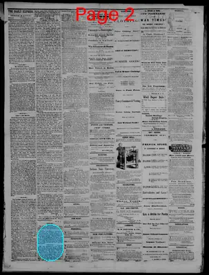 Page thumbnail for The Daily Wabash Express