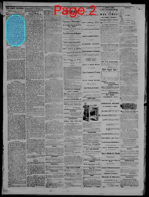 Page thumbnail for The Daily Wabash Express