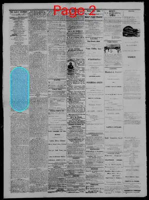 Page thumbnail for The Daily Wabash Express