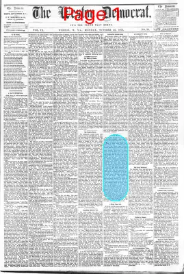 Page thumbnail for The Weston Democrat