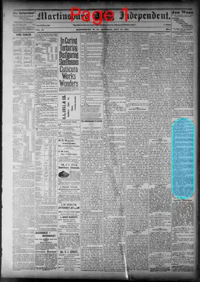 Page thumbnail for Martinsburg Independent