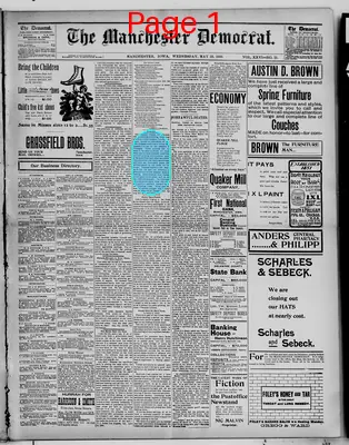 Page thumbnail for Manchester Democrat