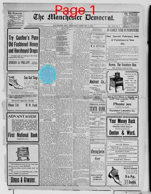 Page thumbnail for Manchester Democrat