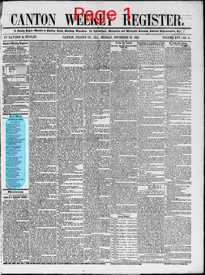 Page thumbnail for Canton Weekly Register