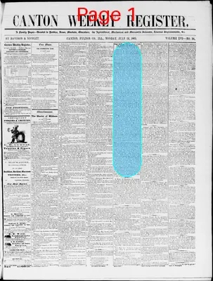 Page thumbnail for Canton Weekly Register