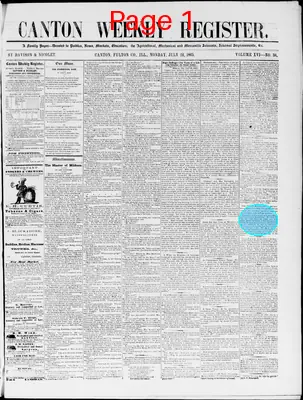 Page thumbnail for Canton Weekly Register