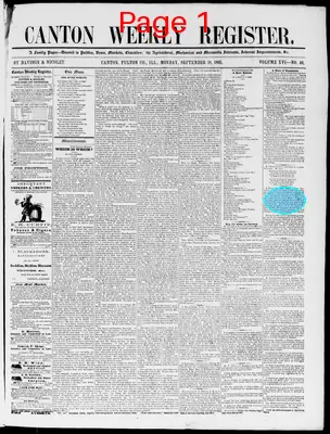Page thumbnail for Canton Weekly Register