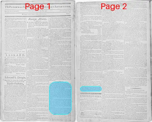 Page thumbnail for The Patowmac Guardian, And Berkeley Advertiser