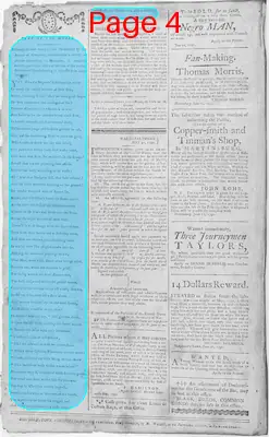 Page thumbnail for The Patowmac Guardian, And Berkeley Advertiser