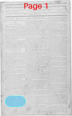 Page thumbnail for The Patowmac Guardian, And Berkeley Advertiser