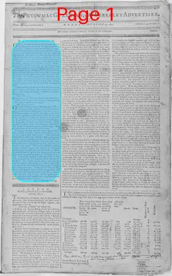 Page thumbnail for The Patowmac Guardian, And Berkeley Advertiser