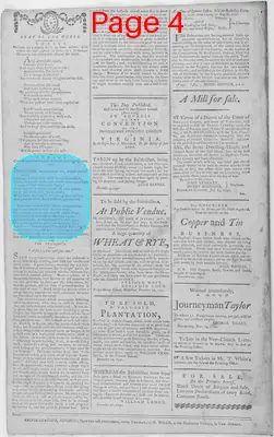 Page thumbnail for The Patowmac Guardian, And Berkeley Advertiser