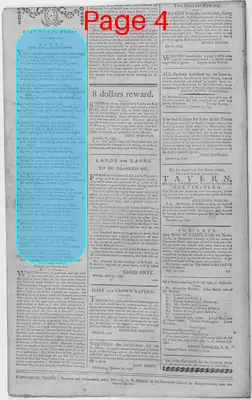 Page thumbnail for The Patowmac Guardian, And Berkeley Advertiser