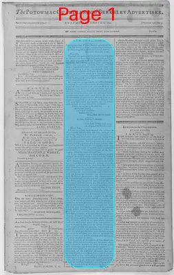Page thumbnail for The Patowmac Guardian, And Berkeley Advertiser