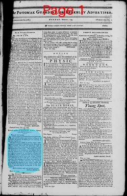 Page thumbnail for The Patowmac Guardian, And Berkeley Advertiser