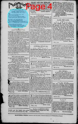 Page thumbnail for The Patowmac Guardian, And Berkeley Advertiser