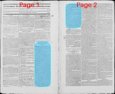 Page thumbnail for The Patowmac Guardian, And Berkeley Advertiser