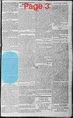 Page thumbnail for Martinsburgh Gazette