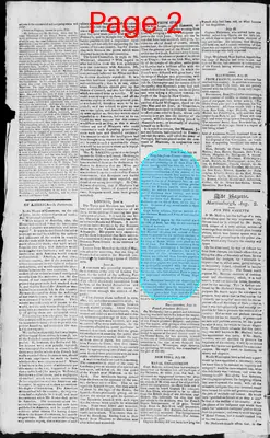 Page thumbnail for Martinsburgh Gazette