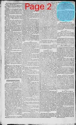 Page thumbnail for Martinsburgh Gazette