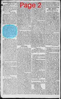 Page thumbnail for Martinsburgh Gazette