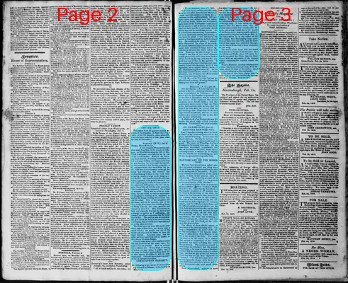 Page thumbnail for Martinsburgh Gazette