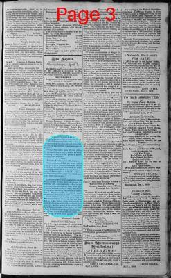 Page thumbnail for Martinsburgh Gazette