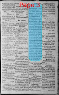 Page thumbnail for Martinsburgh Gazette