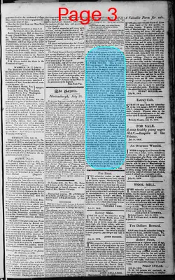 Page thumbnail for Martinsburgh Gazette
