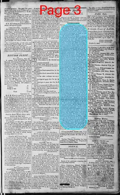 Page thumbnail for Martinsburgh Gazette