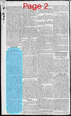 Page thumbnail for Martinsburgh Gazette