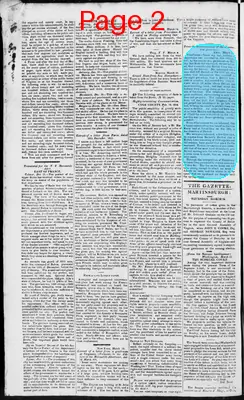 Page thumbnail for Martinsburgh Gazette