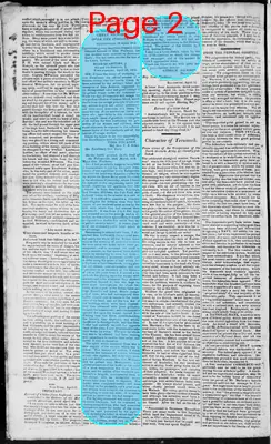 Page thumbnail for Martinsburgh Gazette